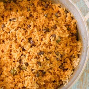 ARROZ CON GANDULES (Puerto Rican Rice)