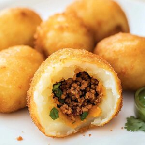 RELLENO DE PAPAS (Stuffed Potato Balls)
